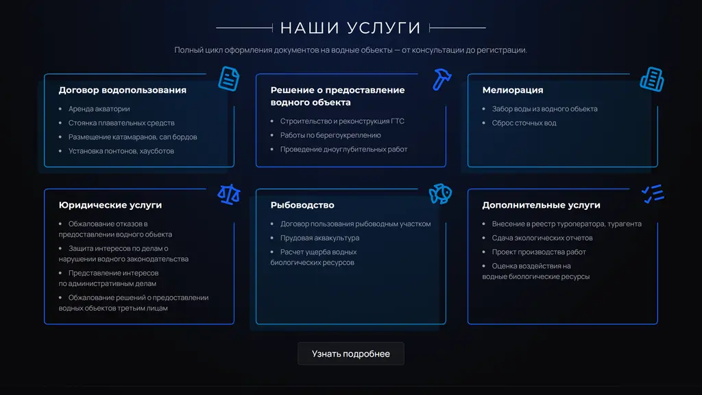 Договор водопользования — services